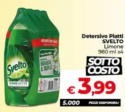 Ipercoop Radenza Detersivo Piatti Svelto Limone offerta