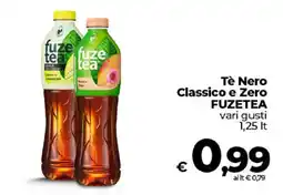 Ipercoop Radenza Tè Nero Classico e Zero Fuzetea offerta