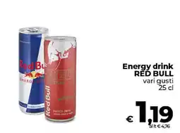 Ipercoop Radenza Energy drink RED BULL offerta