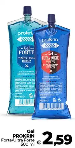 Ipercoop Radenza Gel PROKRIN offerta