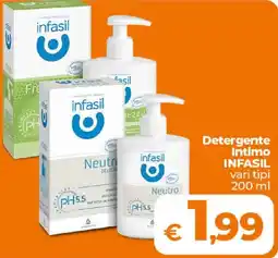 Ipercoop Radenza Detergente Intimo INFASIL offerta