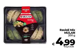 Ipercoop Radenza Ravioli Mix MULAN offerta