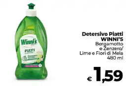Ipercoop Radenza Detersivo Piatti WINNI'S offerta