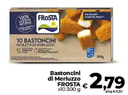 Ipercoop Radenza Bastoncini di Merluzzo Frosta offerta