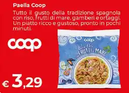 Ipercoop Radenza Paella Coop offerta