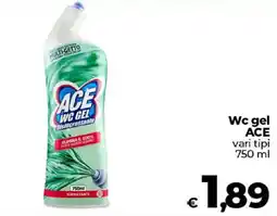 Ipercoop Radenza Wc gel ACE offerta