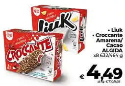 Ipercoop Radenza Liuk Croccante Amarena/Cacao offerta