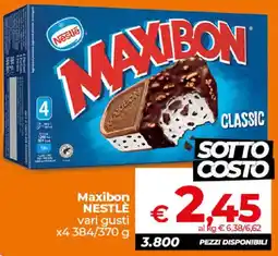 Ipercoop Radenza Maxibon classic Nestlé offerta