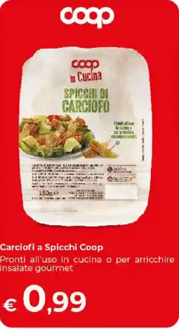 Ipercoop Radenza Carciofi a Spicchi Coop offerta