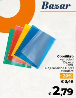 Ipercoop Radenza Coprilibro vari colori offerta
