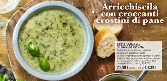 Vellutata di Fave ed Erbette