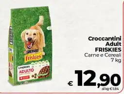 Ipercoop Radenza Croccantini Adult Friskies offerta
