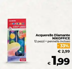 Ipercoop Radenza Acquerello Diamante NIKOFFICE offerta