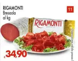 Despar Rigamonti Bresaola offerta