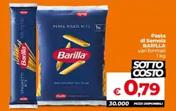 Ipercoop Radenza Pasta di Semola BARILLA offerta
