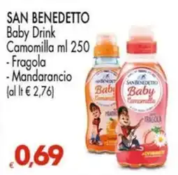 Despar San Benedetto Baby Drink Camomilla offerta