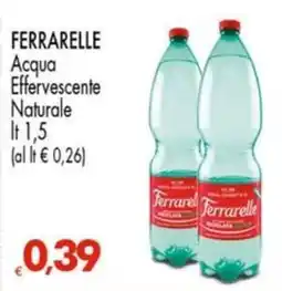 Despar Ferrarelle Acqua Effervescente Naturale offerta