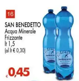 Despar San Benedetto Acqua Minerale Frizzante offerta