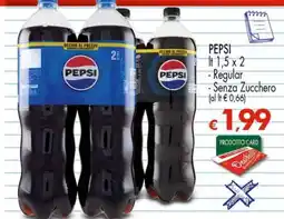 Despar Pepsi Senza Zucchero offerta