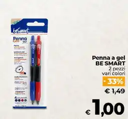 Ipercoop Radenza Penna a gel Be Smart offerta