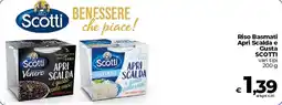 Ipercoop Radenza Riso Basmati Apri Scalda e Gusta SCOTTI offerta