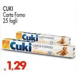 Despar Cuki carta forno offerta