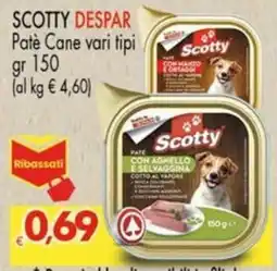 Despar Patè Cane Scotty offerta