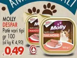 Despar Molly Patè vari tipi offerta