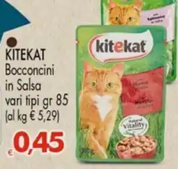 Despar Kitekat Bocconcini in Salsa offerta