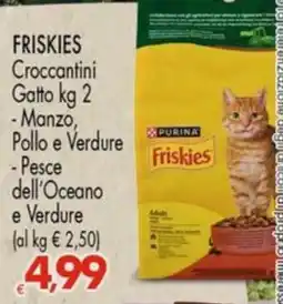 Despar Friskies Croccantini Gatto offerta