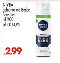 Despar Nivea Schiuma da Barba Sensitive offerta