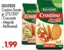 Despar Delverde Crostino Dorato offerta