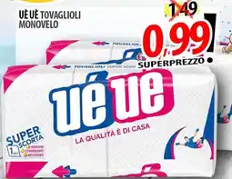 Il Genio Supermercato Uè Uè tovaglioli monovelto offerta