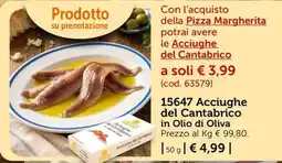 Bofrost Acciughe del Cantabrico in Olio di Oliva offerta