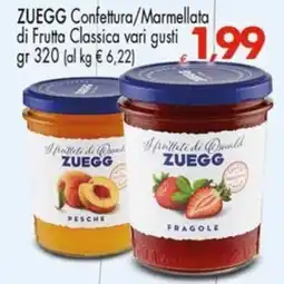 Despar Confettura/Marmellata di Frutta Classica ZUEGG offerta