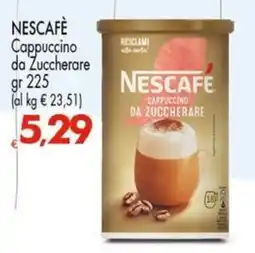 Despar Nescafé Cappuccino da Zucchereare offerta
