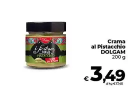 Ipercoop Radenza Crema al Pistacchio Dolgam offerta