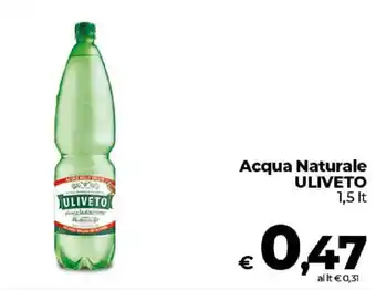 Acqua Naturale Uliveto