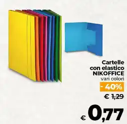 Ipercoop Radenza Cartelle con elastico NIKOFFICE offerta