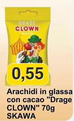 Mix Markt Arachidi in glassa con cacao Drage CLOWN offerta