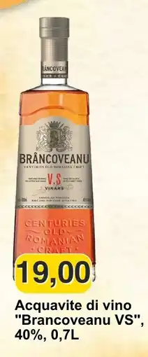 Mix Markt Acquavite di vino "Brancoveanu VS" offerta