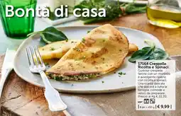 Bofrost Crespelle Ricotta e Spinaci offerta