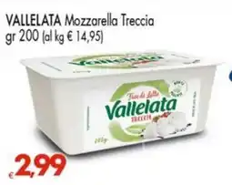 Despar Vallelata Mozzarella Treccia offerta