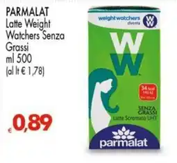 Despar Latte Weight Watchers Senza Grassi offerta