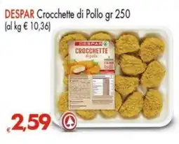 Despar Despar Crocchette di Pollo offerta