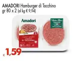 Despar Amadori Hamburger di Tacchino offerta