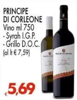 Despar Principe di Corleone Vino offerta
