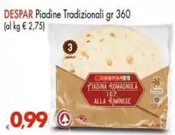 Despar Despar Piadine Tradizionali offerta
