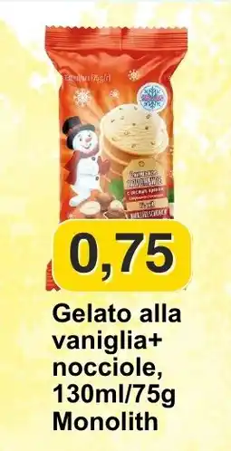 Mix Markt Gelato alla vaniglia+ nocciole offerta