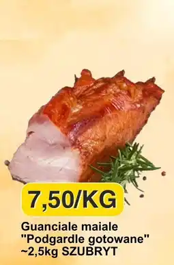 Mix Markt Guanciale maiale "Podgardle gotowane" offerta